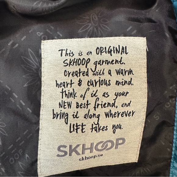 NEW Skhoop Long Vest with Hood Size Small - Picture 5 of 6